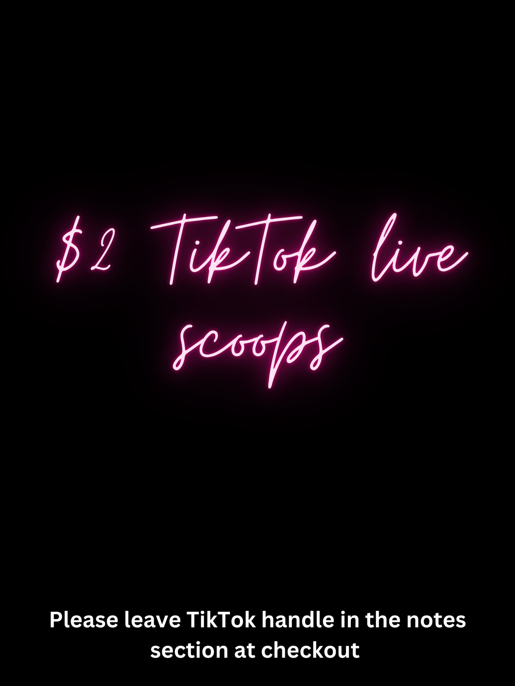 TikTok live scoops